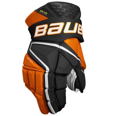 Bauer Gloves Vapor Hyperlite INT Black/Orange