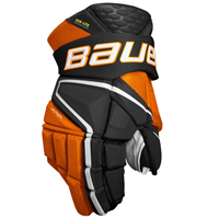 Bauer Hanskat Vapor Hyperlite INT Black/Oranssi