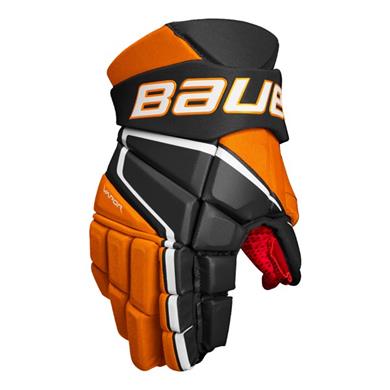 Bauer Eishockey Handschuhe Vapor 3X Sr Schwarz/Orange