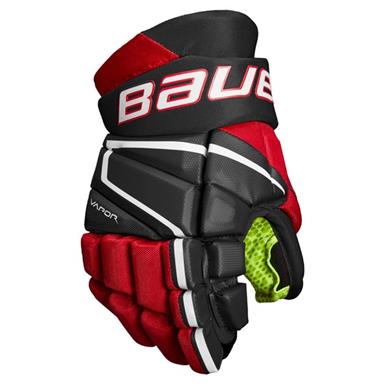 Bauer Eishockey Handschuhe Vapor 3X Jr Schwarz/Rot