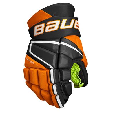 Bauer Eishockey Handschuhe Vapor 3X Jr Schwarz/Orange