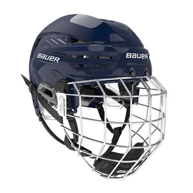 Bauer Eishockey Helm Re-Akt 85 Combo Marine
