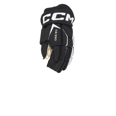 CCM Gloves Tacks AS 550 Sr BLACK/WHITE