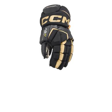 CCM Handske As-V Pro SR Black/Gold