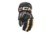 CCM Gloves Tacks AS-V Pro SR Black/Gold