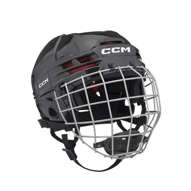 CCM Hockeyhjelm Tacks 70 Combo YTH Svart