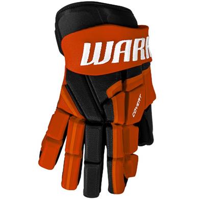 Warrior Eishockey Handschuhe QR5 30 Jr Schwarz/Orange