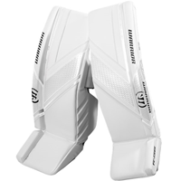 Warrior Goalie Leg Pads G6 Pro+ SR White