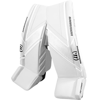 Warrior Goalie Leg Pads G6 E+ SR White