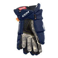 CCM Hanskat AS-V Pro Jr Navy/White