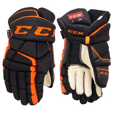 CCM Eishockey Handschuhe AS-V Sr Schwarz/Orange