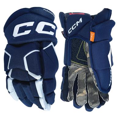 CCM Eishockey Handschuhe AS-V Sr Royal/Weiß