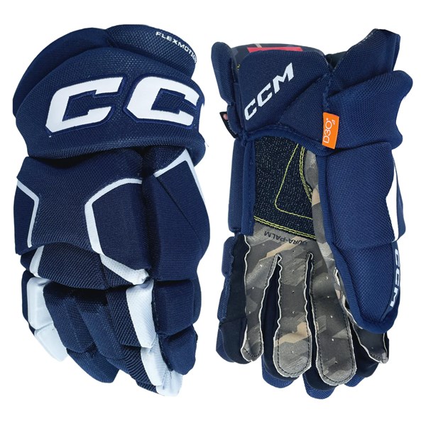 CCM Eishockey Handschuhe AS-V Sr Royal/Weiß