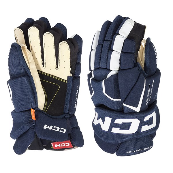 CCM Eishockey Handschuhe Tacks AS 550 Jr Navy/Weiß