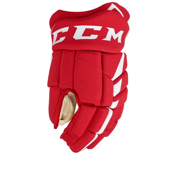 CCM Gloves Tacks AS 580 Jr Red/White - Hockey Store