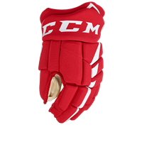 CCM Hockeyhansker AS 580 Jr Rød/Hvit