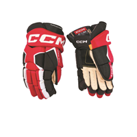 CCM Eishockey Handschuhe AS 580 Sr Schwarz/Rot/Weiß