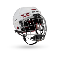 CCM Hockey Helmet Tacks 70 Combo YTH White