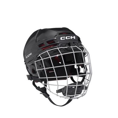 CCM Eishockey Helm Tacks 70 Combo Jr Schwarz