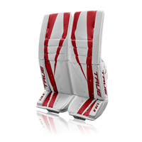 TRUE Goalie Leg Pads L12.2 SR White/Red