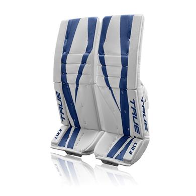 True Målvaktsbenskydd  L12.2 SR White/Blue