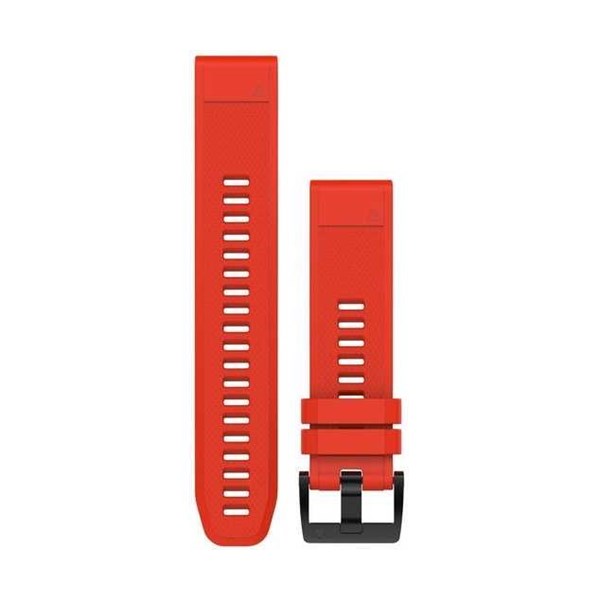 Garmin Armband Quickfit Fenix 5S Silikon Röd