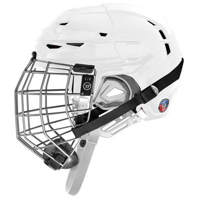 Warrior Eishockey Helm CF 100 Combo Weiß