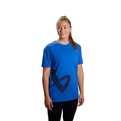 Bauer T-Shirt Side Icon Jr Blau