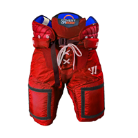 Warrior Girdel Hockey Pant Shell Pro SR Velcro Red