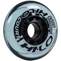 Inlineskate Rollen Bauer HI-LO Court 4er-Pack