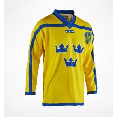 CCM Matchtrøye Tre Kronor Replica Barn Gul