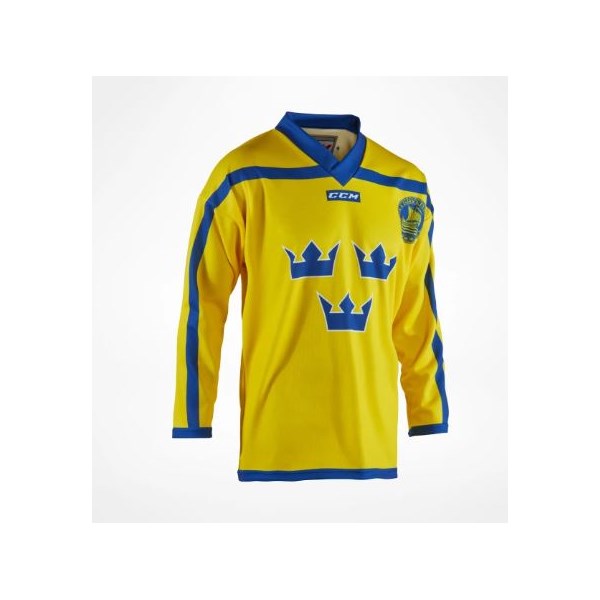 CCM Matchtrøye Tre Kronor Replica Barn Gul