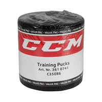 CCM Puck 3-pakning Sr