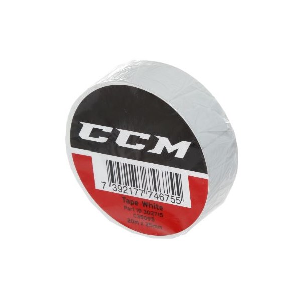 CCM Protective Tape 20m x 25mm WHITE