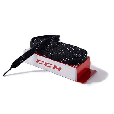CCM Skate Laces Proline Unwaxed Black