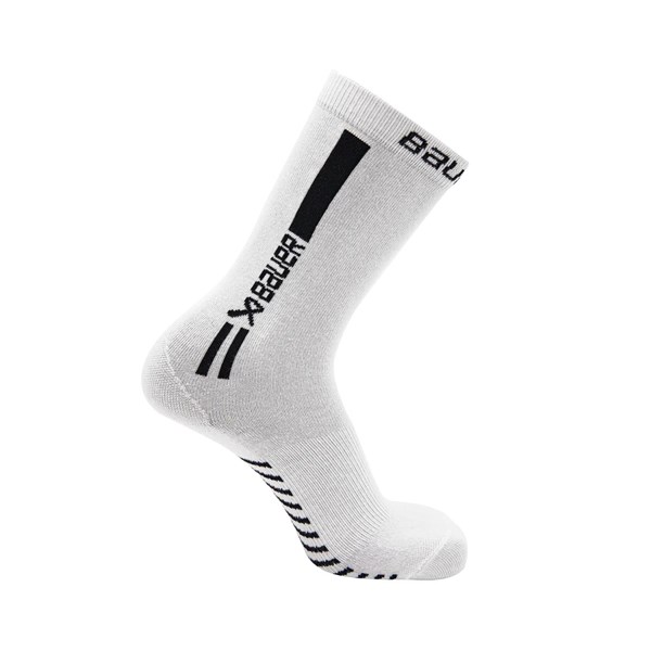 Bauer Socken Lifestyle Warmth Crew Sr Weiß