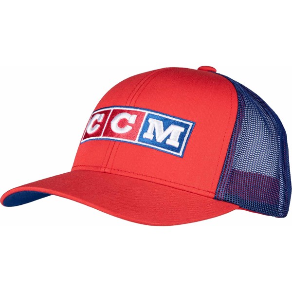 CCM Cap The Flagge Meshback Trucker Team