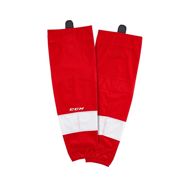 CCM Socks SX8000 Sr Red/White