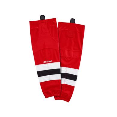 CCM Socks SX8000 Sr Red/White/Black