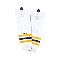 CCM Socks SX8000 Sr White/Black/Yellow