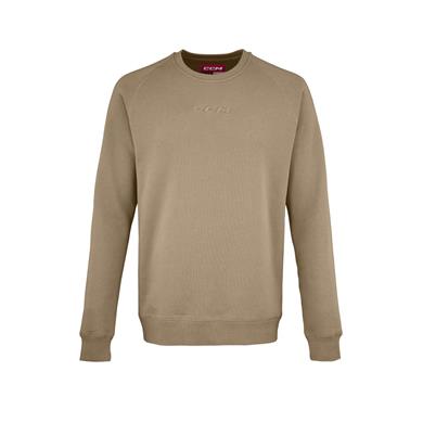 CCM Genser Core Fleece Crew Sr Sand