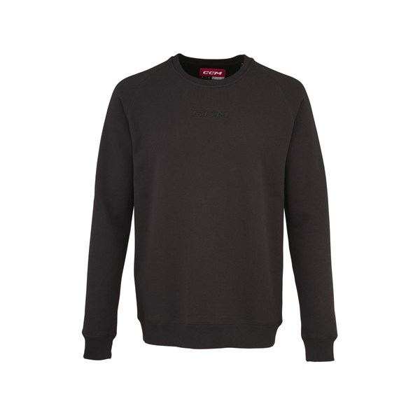 CCM Genser Core Fleece Crew Jr Black