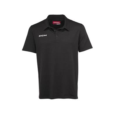 CCM Polo Fitted Sr BLACK