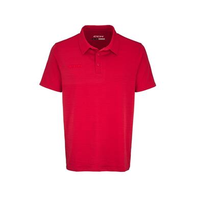 CCM Piké Fitted Polo Sr Red