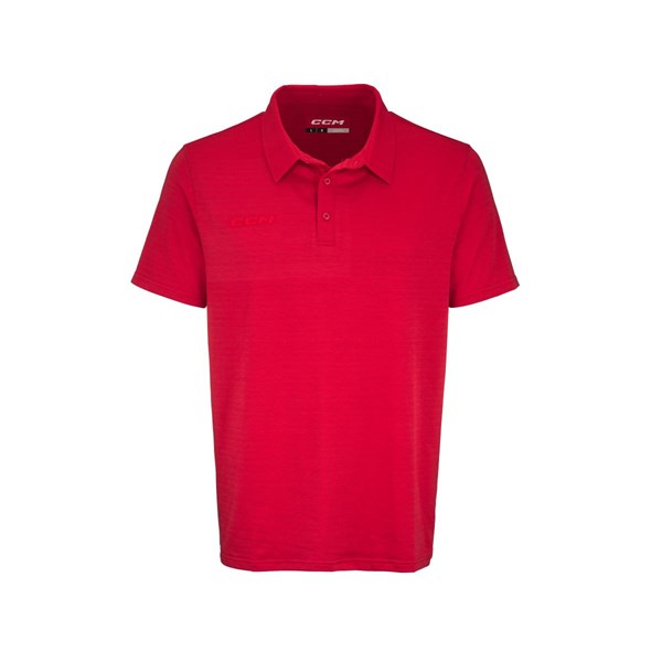 CCM Polo Fitted Sr RED