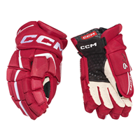 CCM Hanskat Jetspeed FT6 Jr Red/White