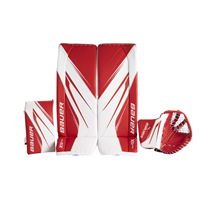 Bauer Goalie Leg Pads X5 Pro Int White/Red