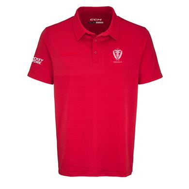 CCM Fitted Polo Shirt Sr FIF