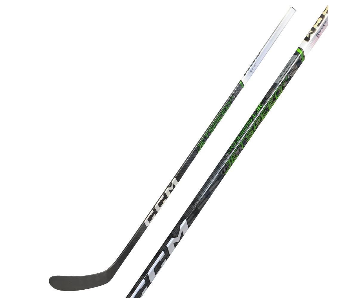 CCM Jetspeed FT6 PRO Eishockeyschläger Grün - Senior Mit Nanolite Technologie