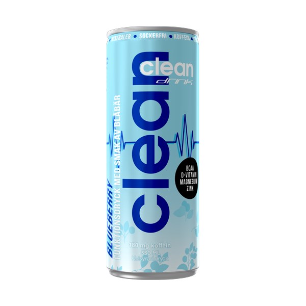 Clean Drink BCAA Blåbær